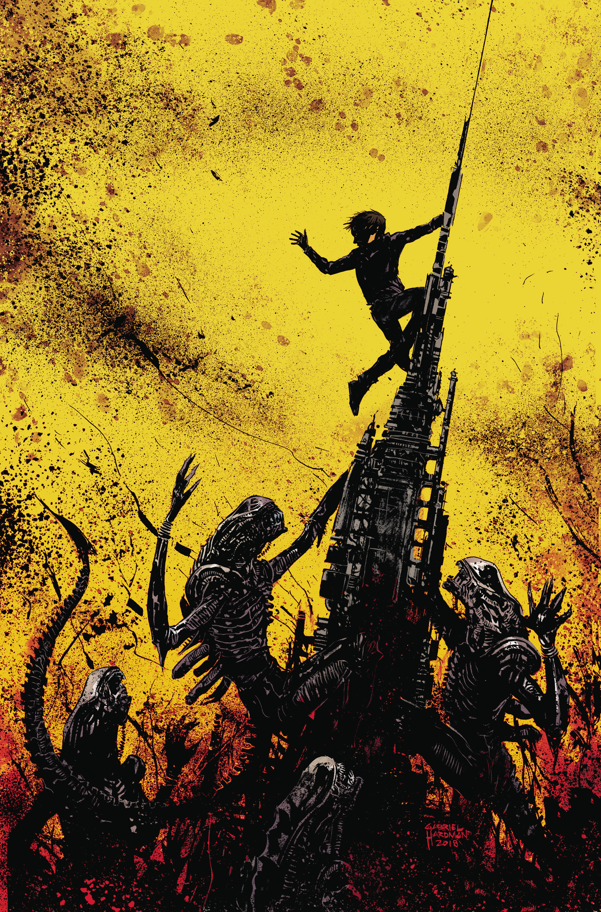 ALIENS DUST TO DUST #4 (OF 4) CVR A BEREDO (MR)