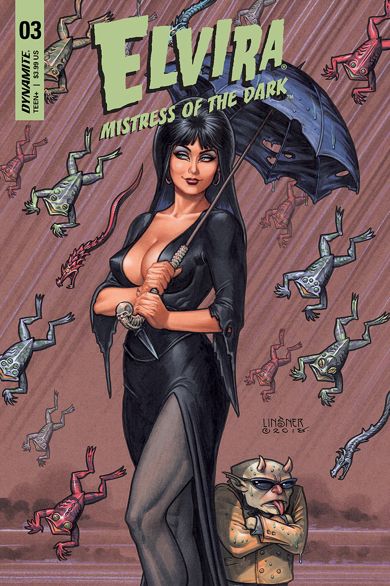 ELVIRA MISTRESS OF DARK #4 CVR A LINSNER