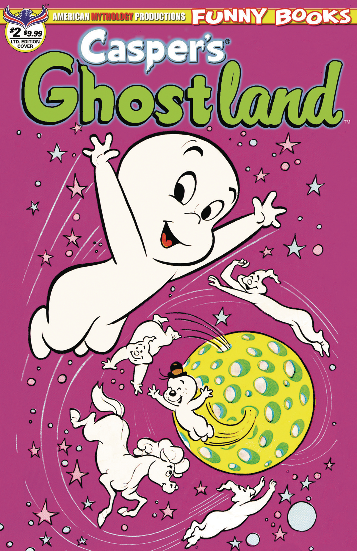 CASPERS GHOSTLAND #2 LTD ED RETRO ANIMATION CVR