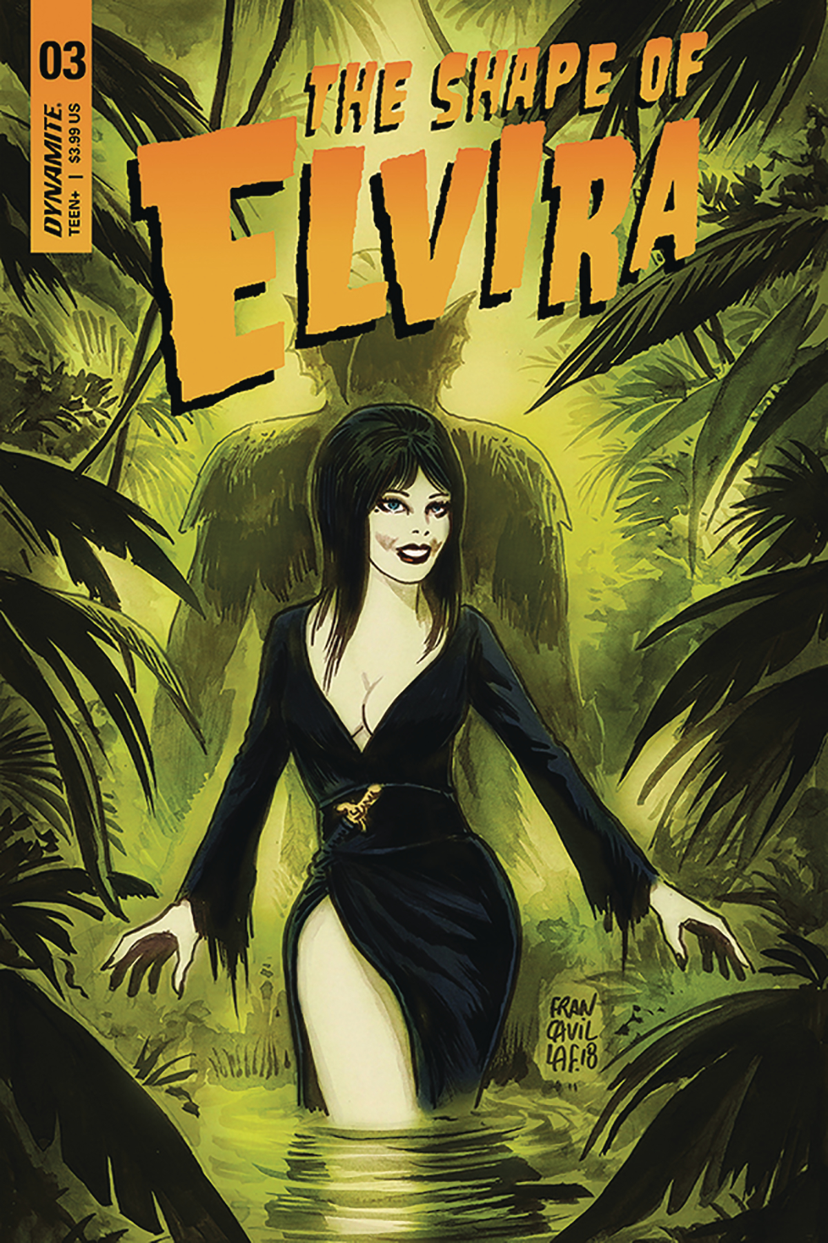 ELVIRA SHAPE OF ELVIRA #3 CVR A FRANCAVILLA