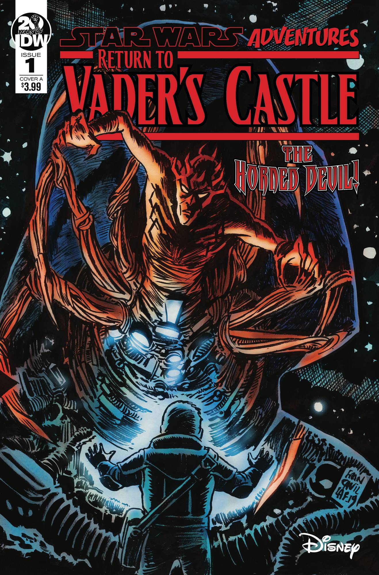 STAR WARS ADVENTURES RETURN TO VADERS CASTLE #1 CVR A FRANCA