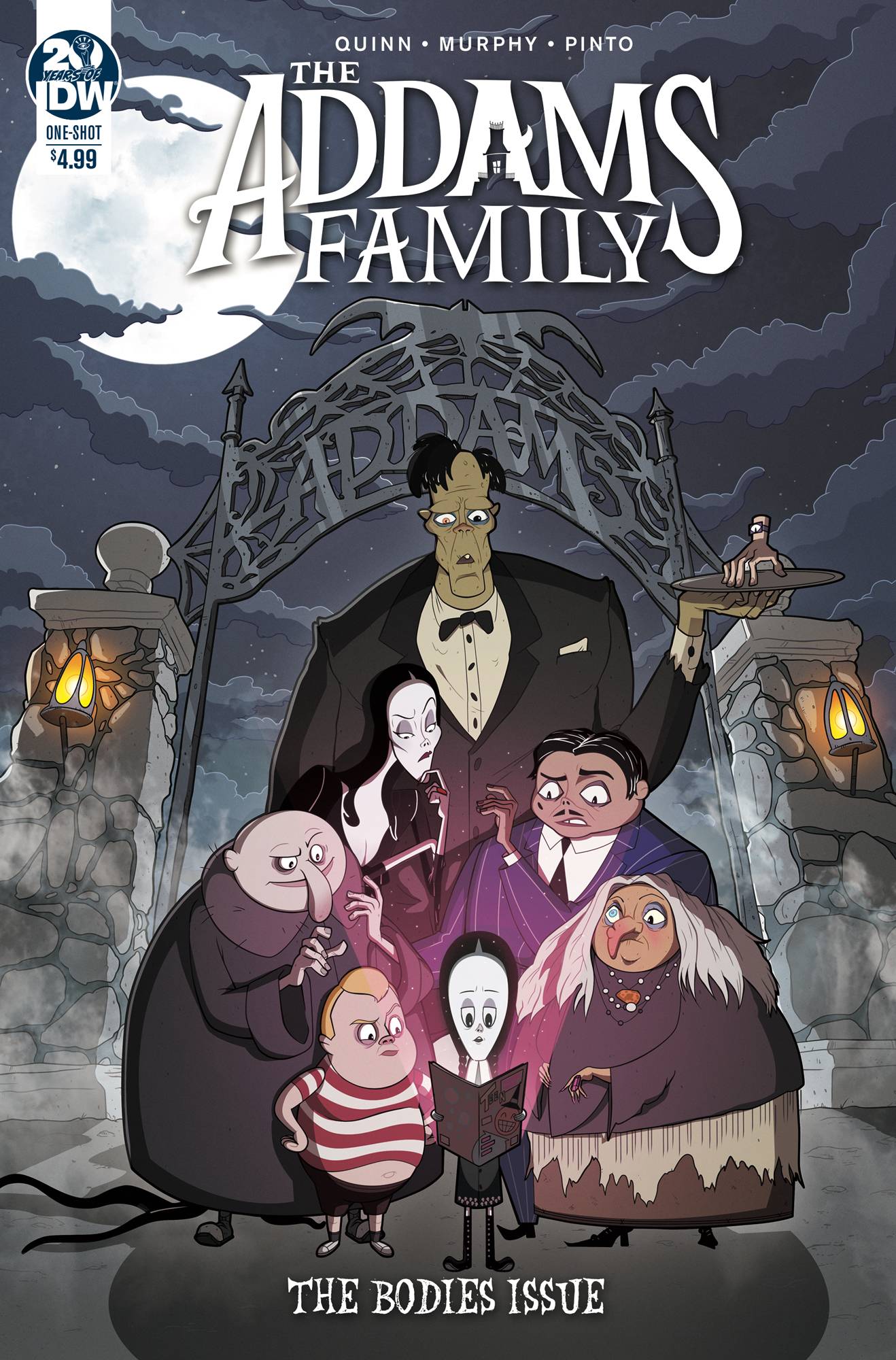 ADDAMS FAMILY THE BODIES CVR A MURPHY