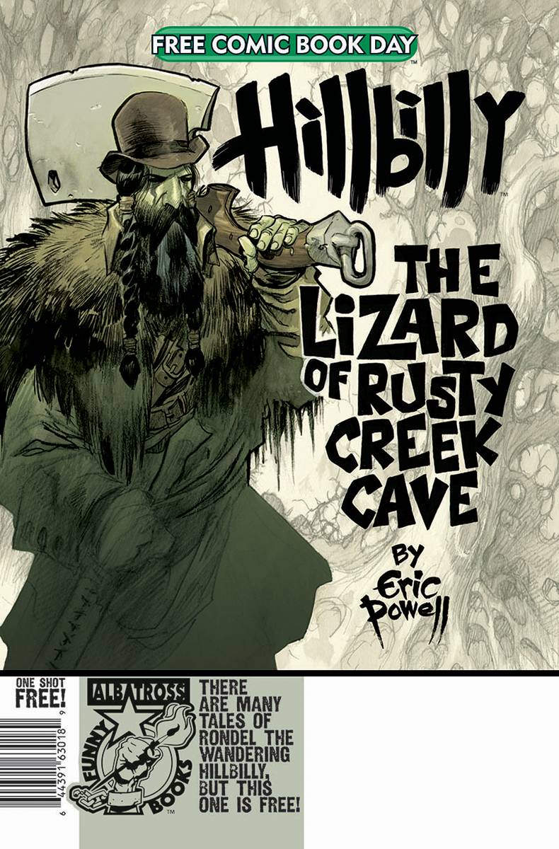 FCBD 2020 HILLBILLY LIZARD OF RUSTY CREEK CAVE