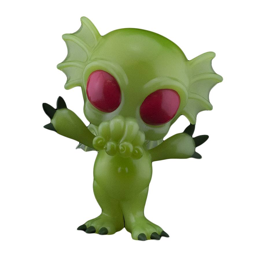 HCF 2020 CRYPTKINS UNLEASHED CTHULHU GID PX 5IN VINYL FIG (C