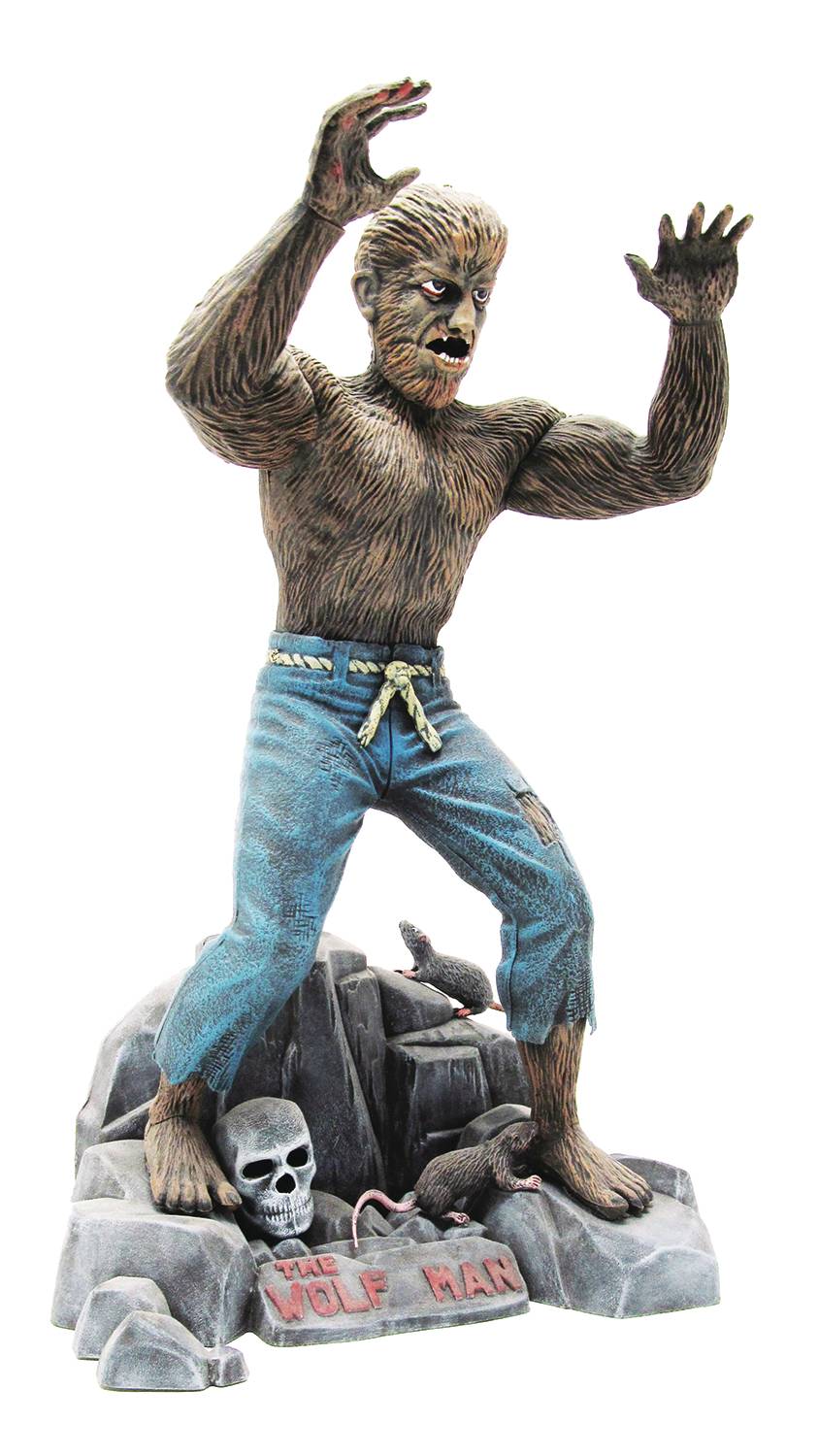 WOLFMAN GLOW 1/8 SCALE MODEL KIT (Net) (O/A)