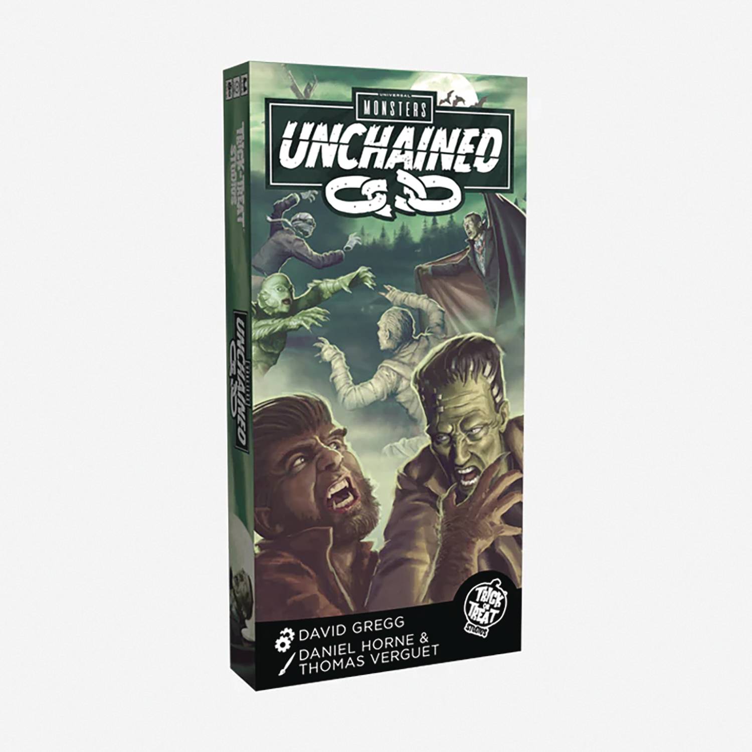 UNIVERSAL MONSTERS UNCHAINED BOARD GAME  (O/A)