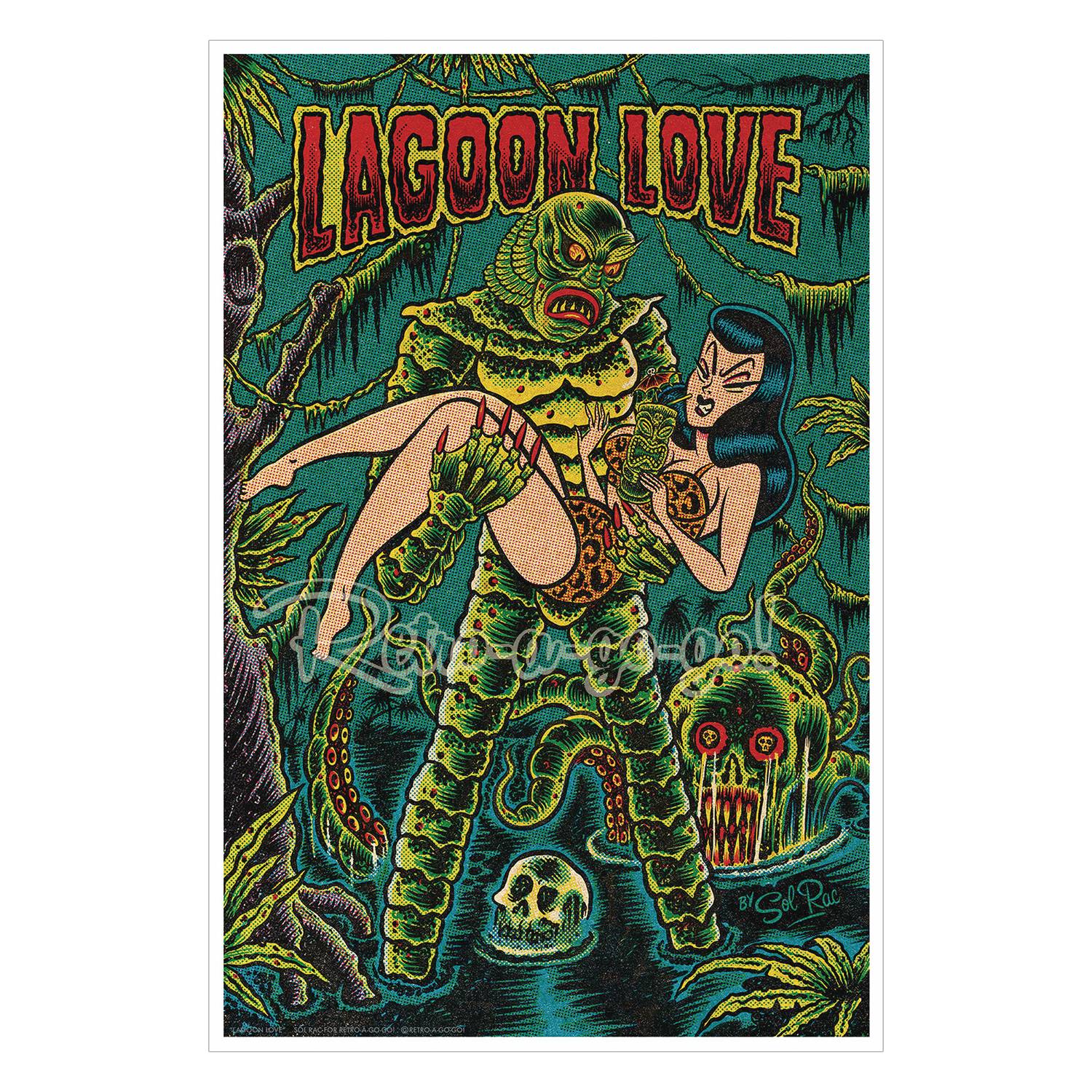 SOL RAC LAGOON LOVE PRINT  (MAR247445)