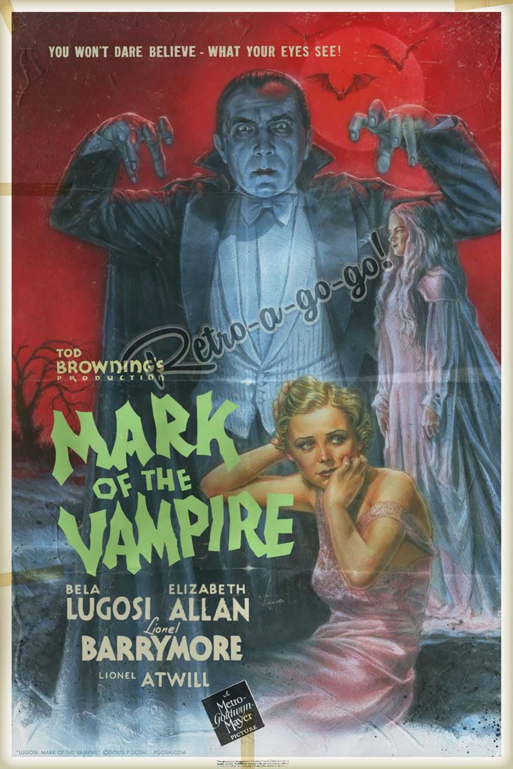 P GOSH MARK OF THE VAMPIRE PRINT  (MAR247442)