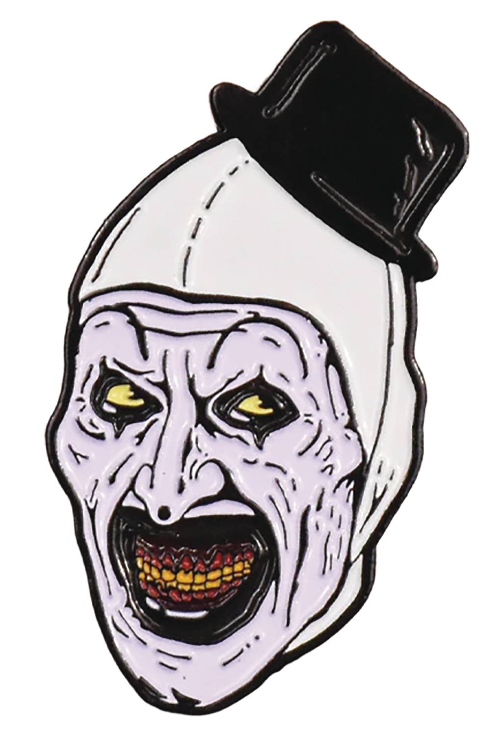 TERRIFIER ART THE CLOWN ENAMEL PIN  (APR247245)