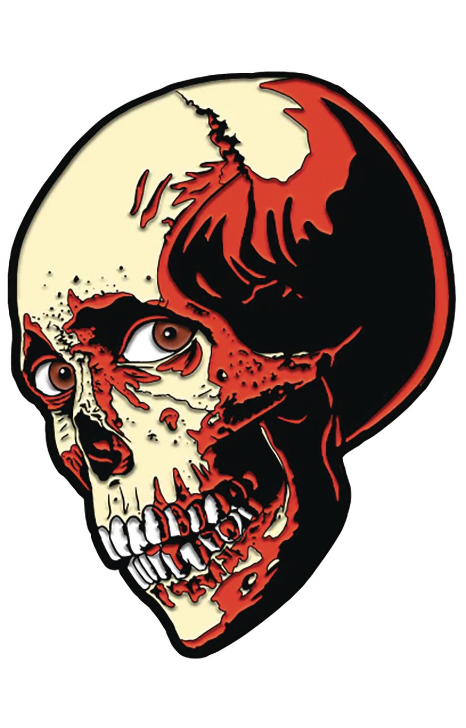 EVIL DEAD 2 POSTER SKULL ENAMEL PIN  (APR247240)