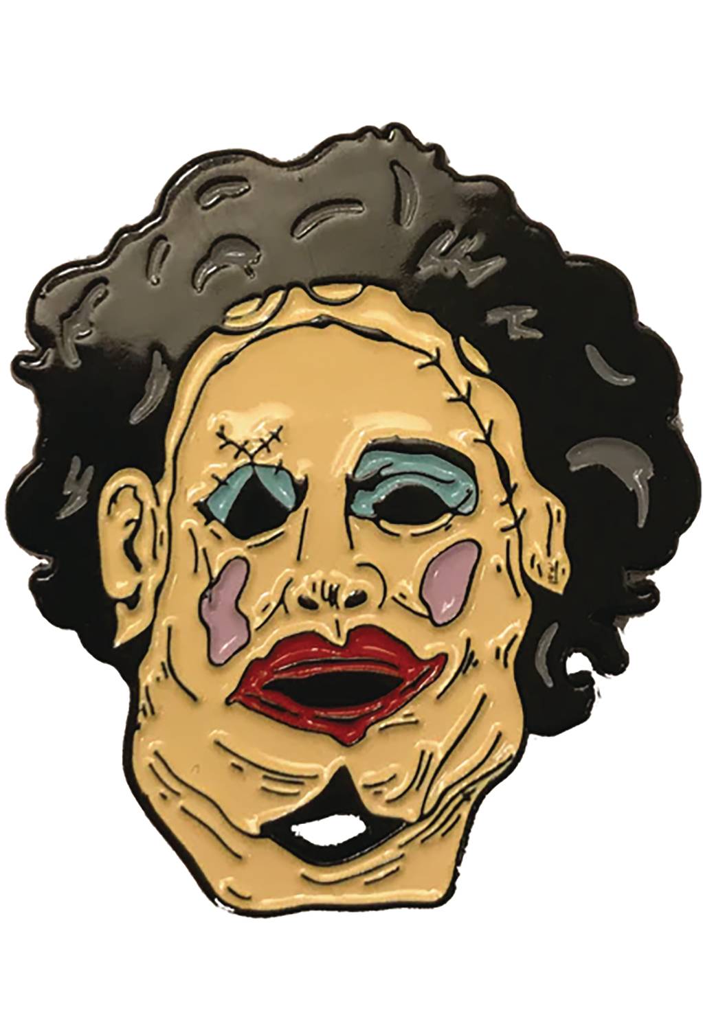 THE TEXAS CHAINSAW MASSACRE PRETTY WOMAN ENAMEL PIN  (A