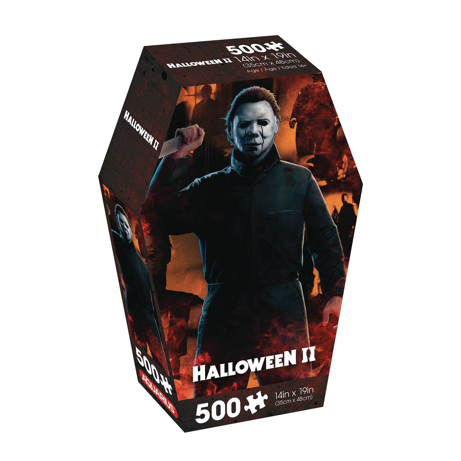 HALLOWEEN 2 COFFIN BOX 500PC PUZZLE  (APR248752)