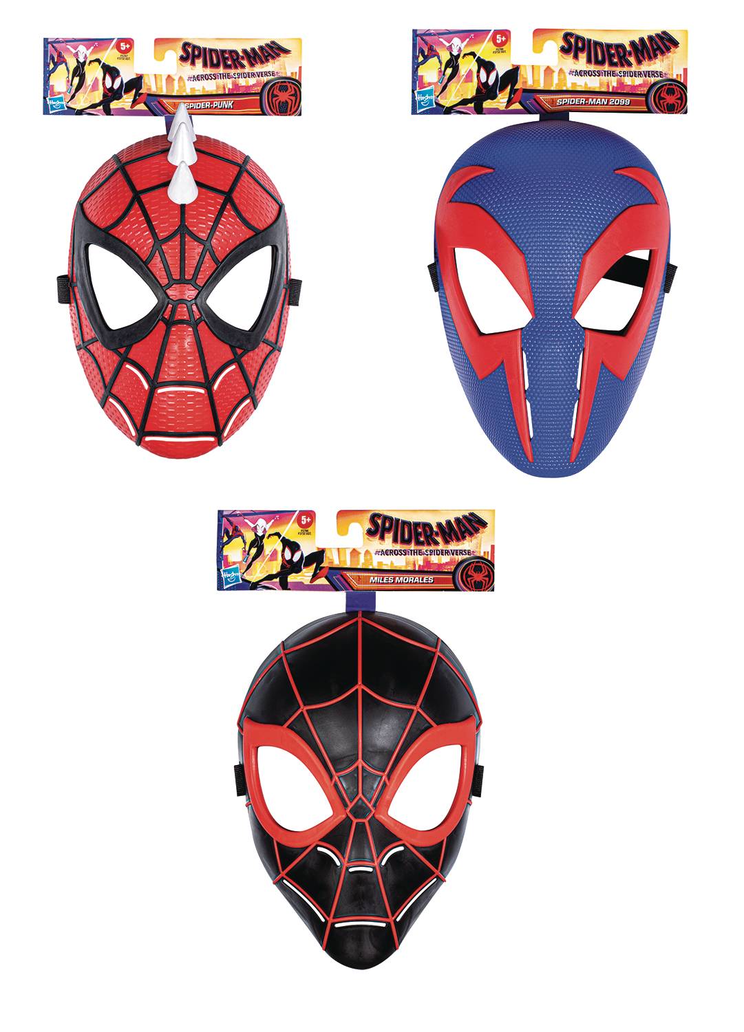 MARVEL SPIDERVERSE MOVIE BASIC MASK ASST  (MAY247455) (