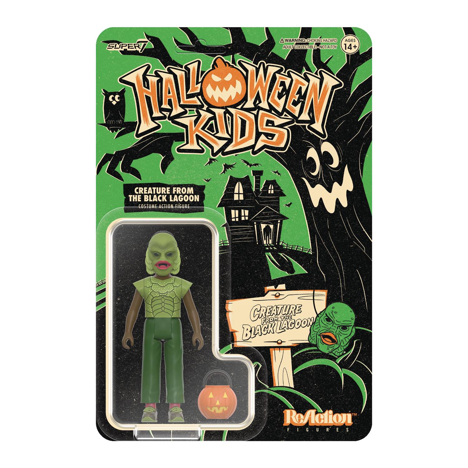 HALLOWEEN KIDS REACTION UM CREATURE BLACK LAGOON AF  (C