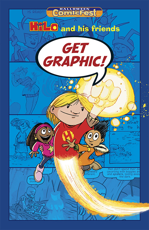 Halloween ComicFest, HCF, Hilo and His Friends Get Graphic, Random House Children's Book